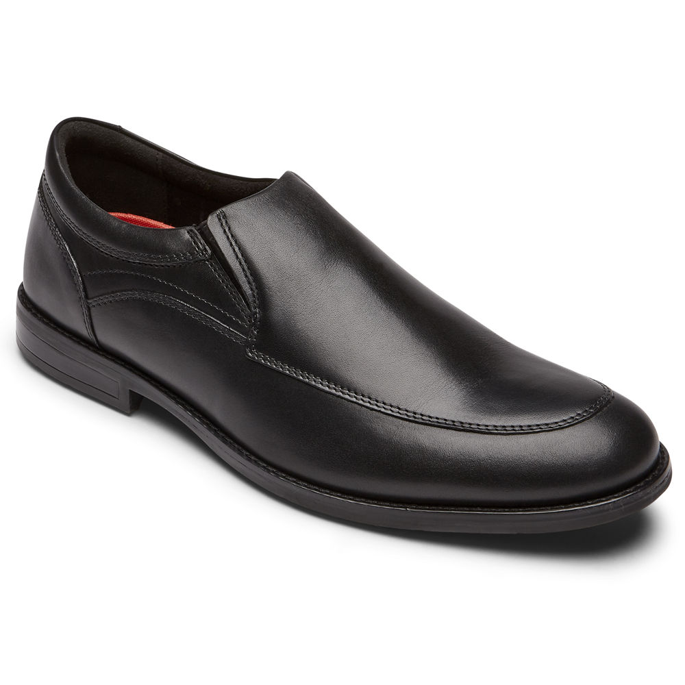 Rockport Slip-On For Mens Black - Mykel - VT2694138